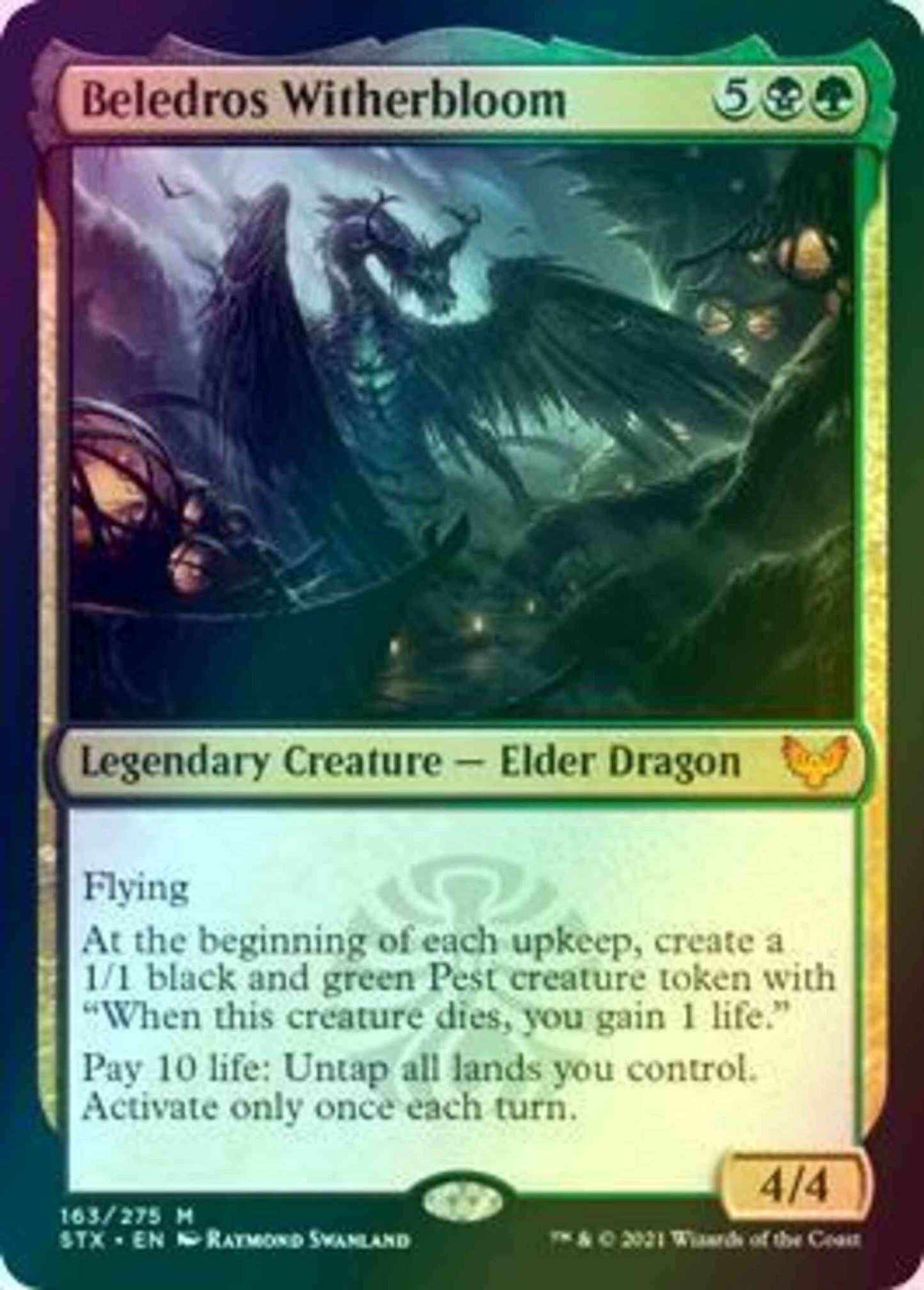 Beledros Witherbloom [163] [Strixhaven: School of Mages] [Foil]