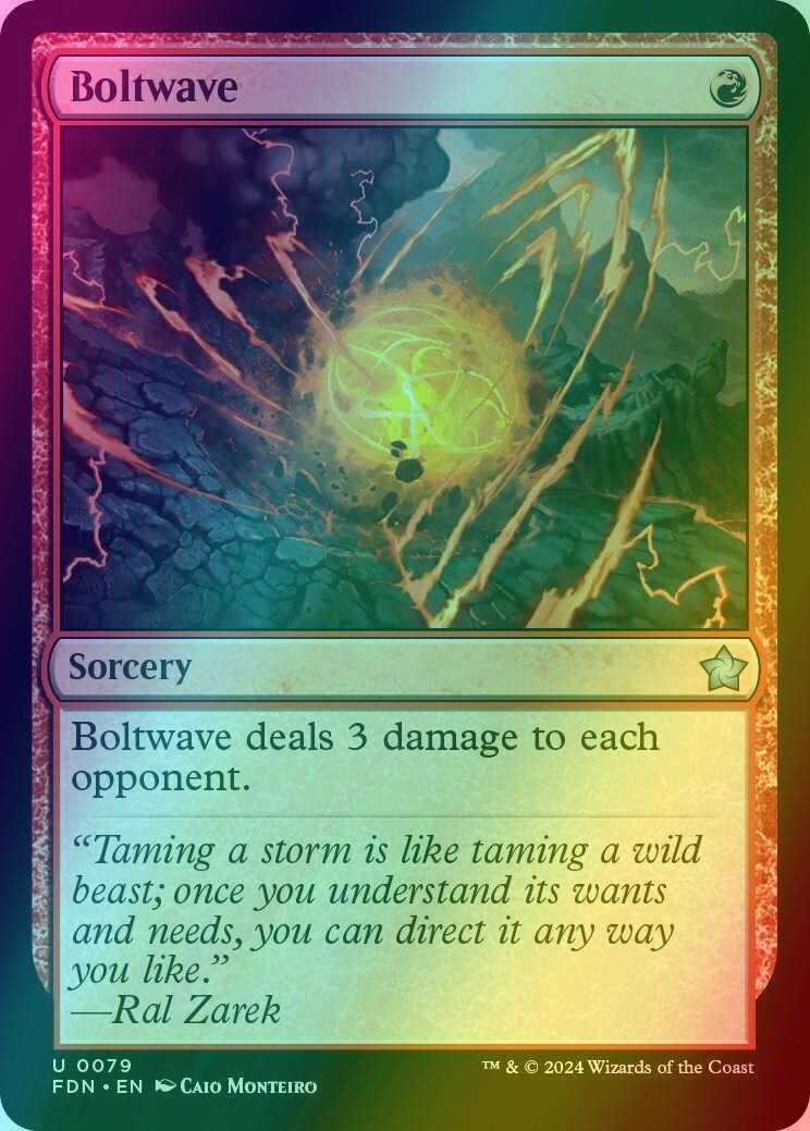 Boltwave [79] [Foundations] [Foil]