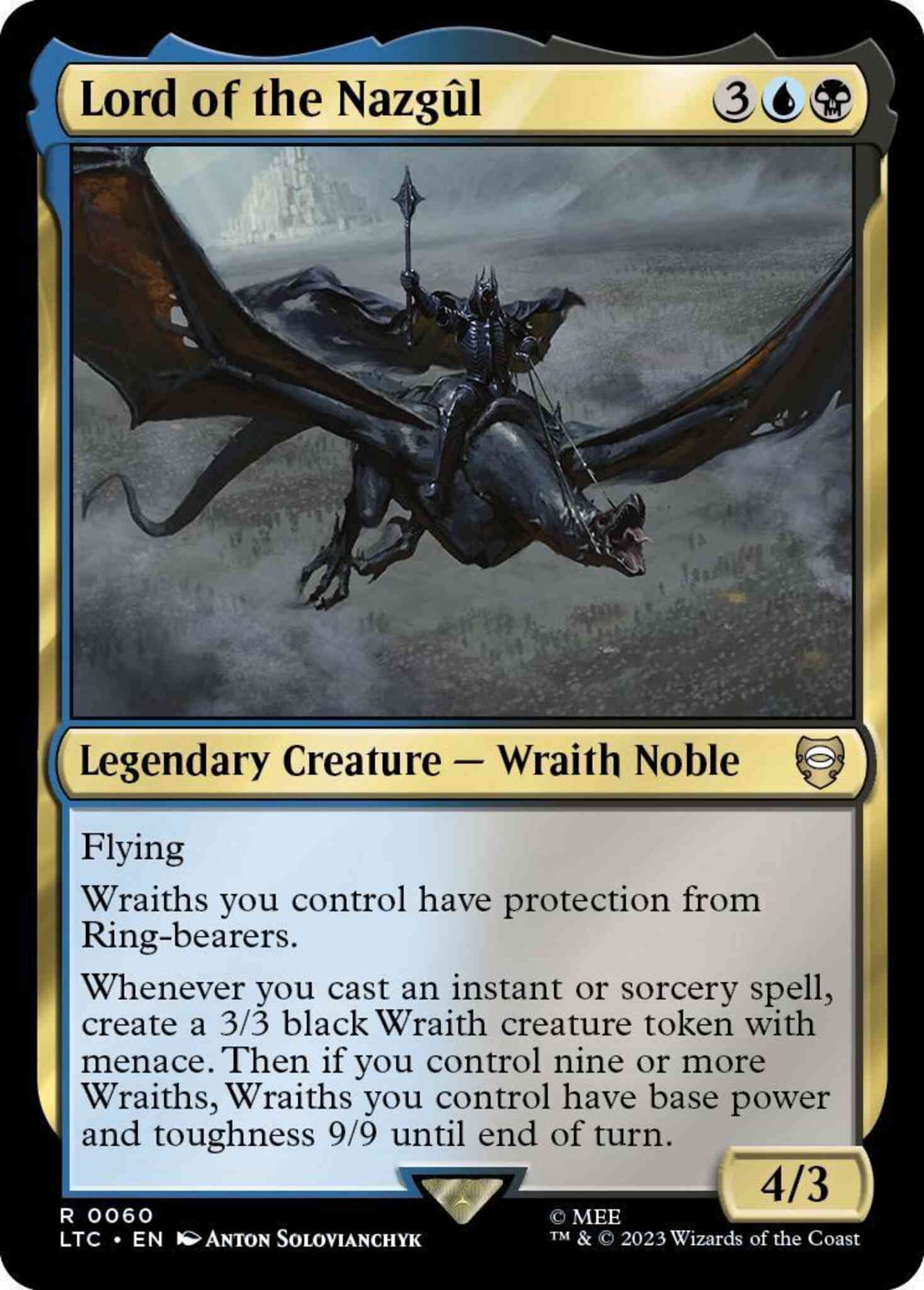 Lord of the Nazgûl [60] [The Lord of the Rings: Tales of Middle
