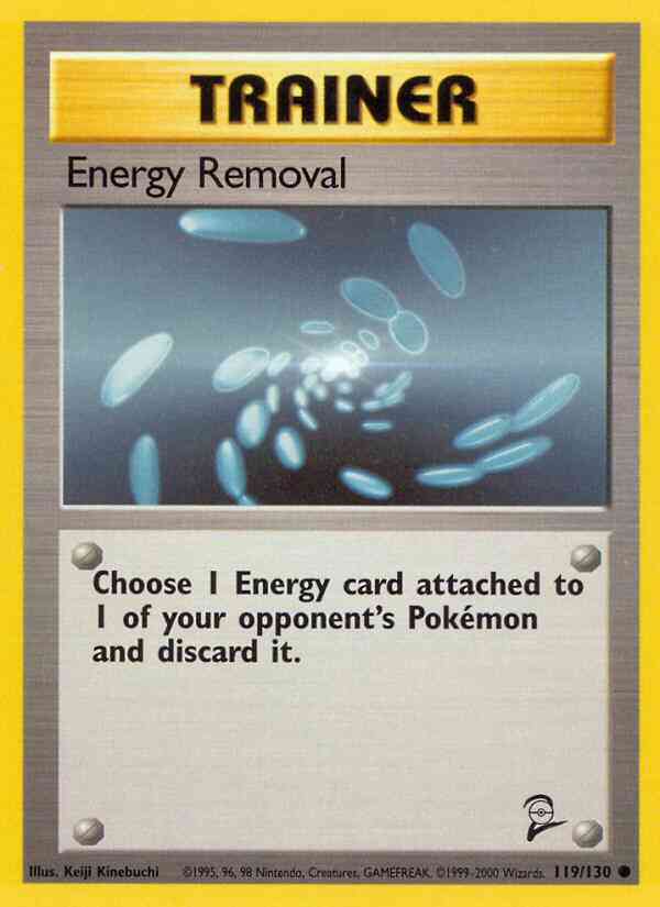 Energy Removal - 119/130 - Common [base4-119] [Non-Holo]