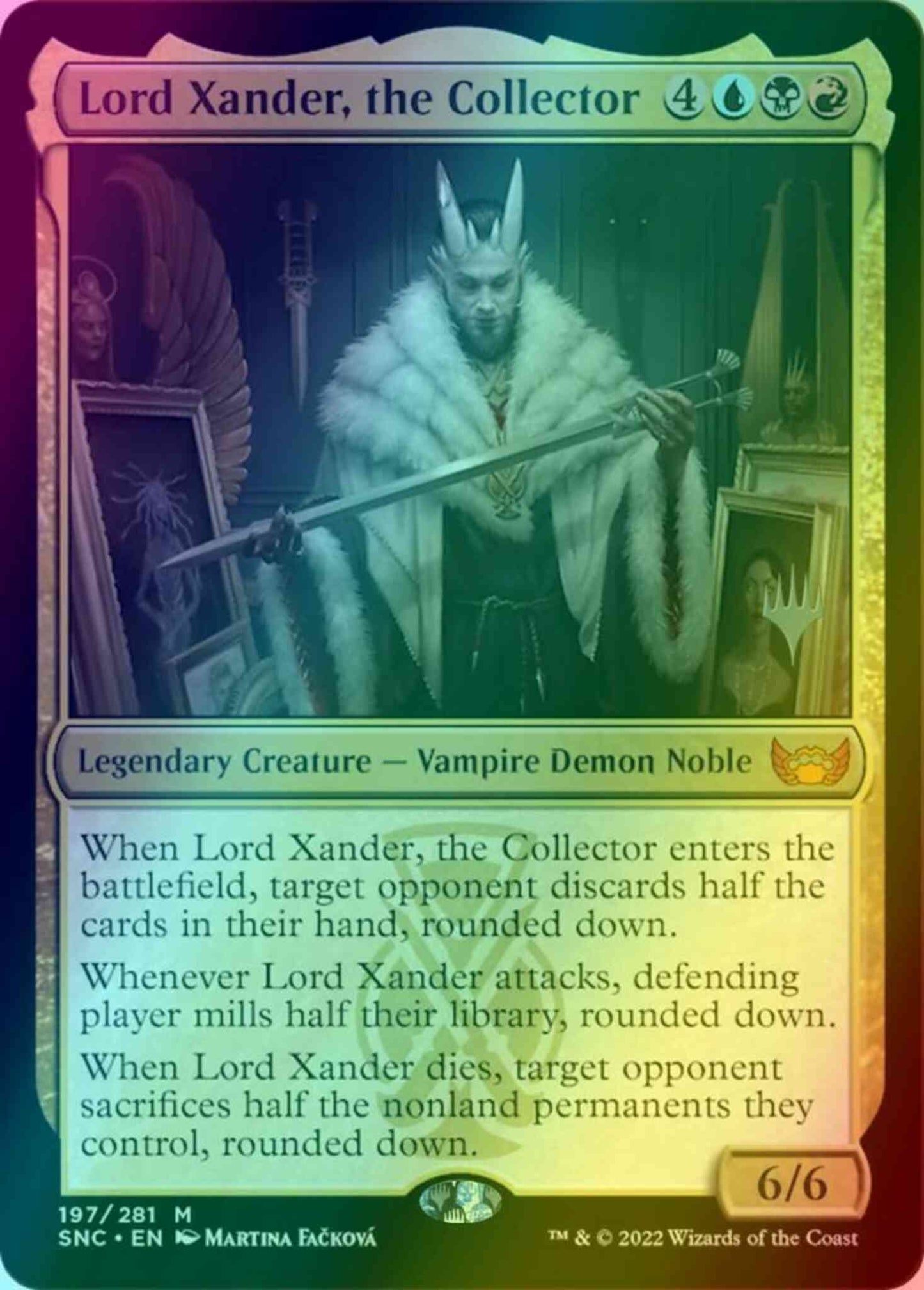 Lord Xander, the Collector [Promo Pack] [197p] [Streets of New Capenna: Promos] [Foil]