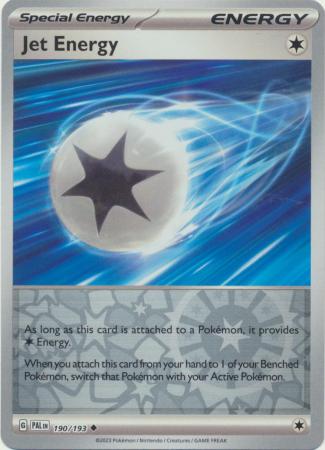 Jet Energy - 190/193 - Uncommon [sv02-190] [Reverse Holo]