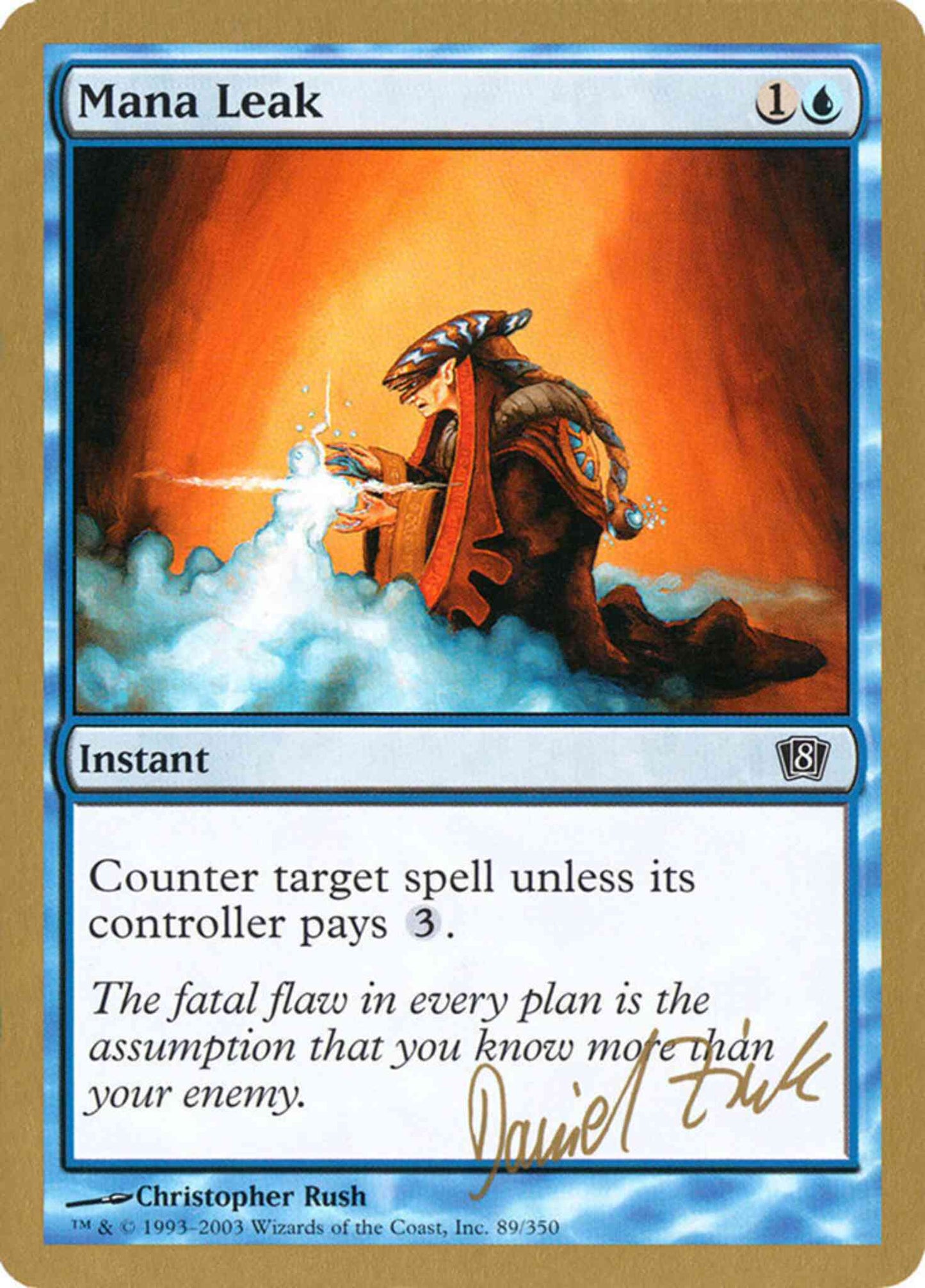 Mana Leak [dz89] [World Championship Decks 2003] [Non-Foil]