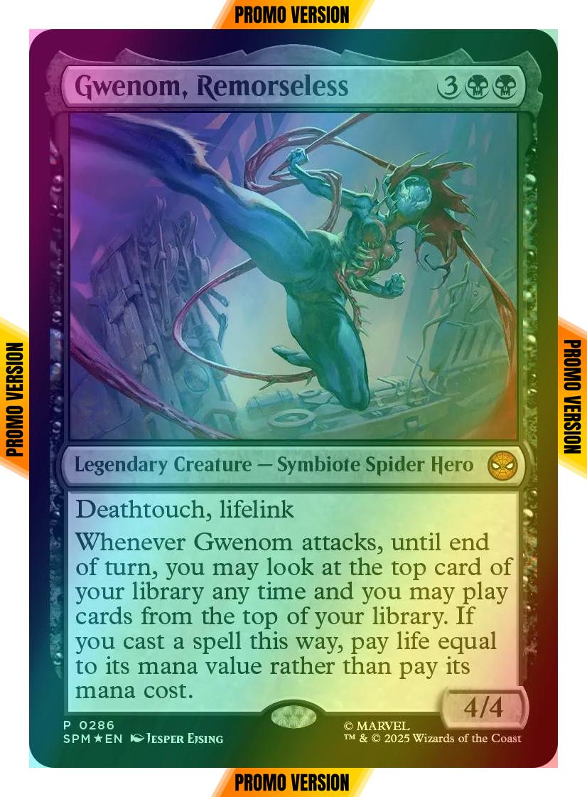 Gwenom, Remorseless [286] [Bundle] [Marvel's Spider-Man] [Foil]