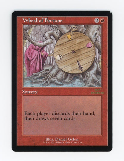 Wheel of Fortune — Retro Frame — ID 18207