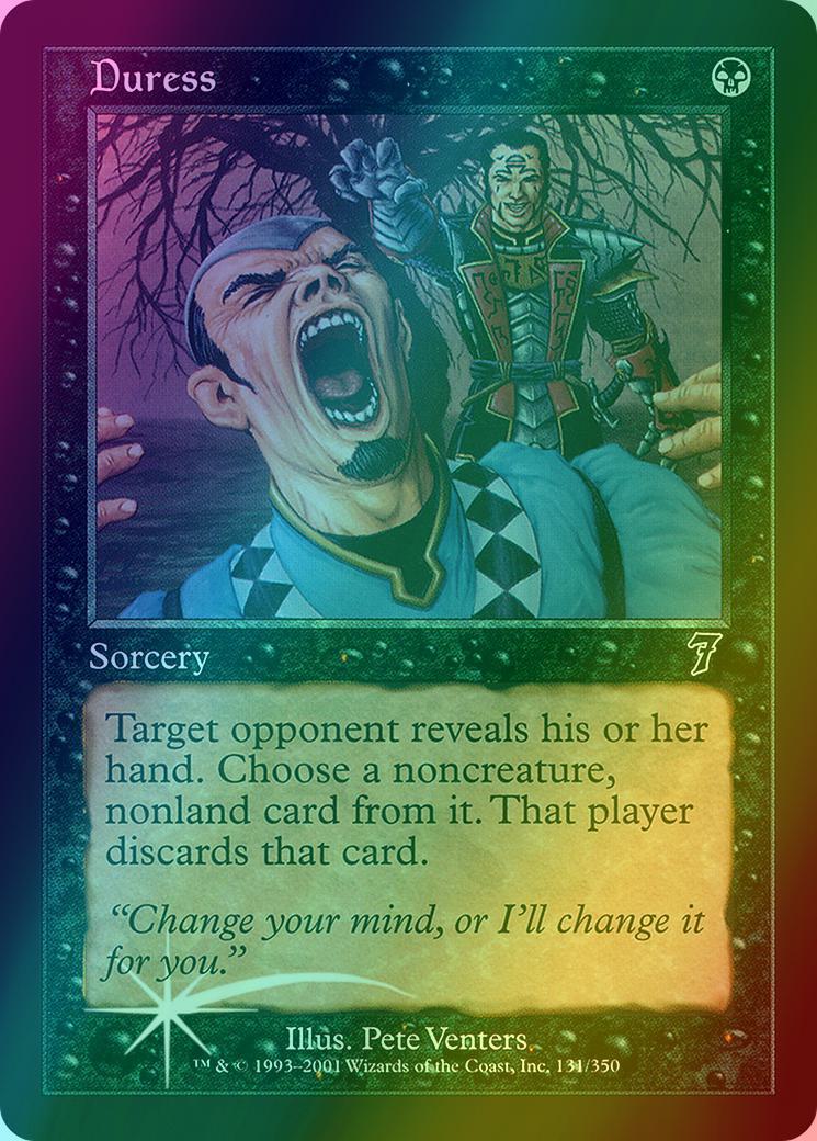 Duress [131x] [Seventh Edition] [Foil]