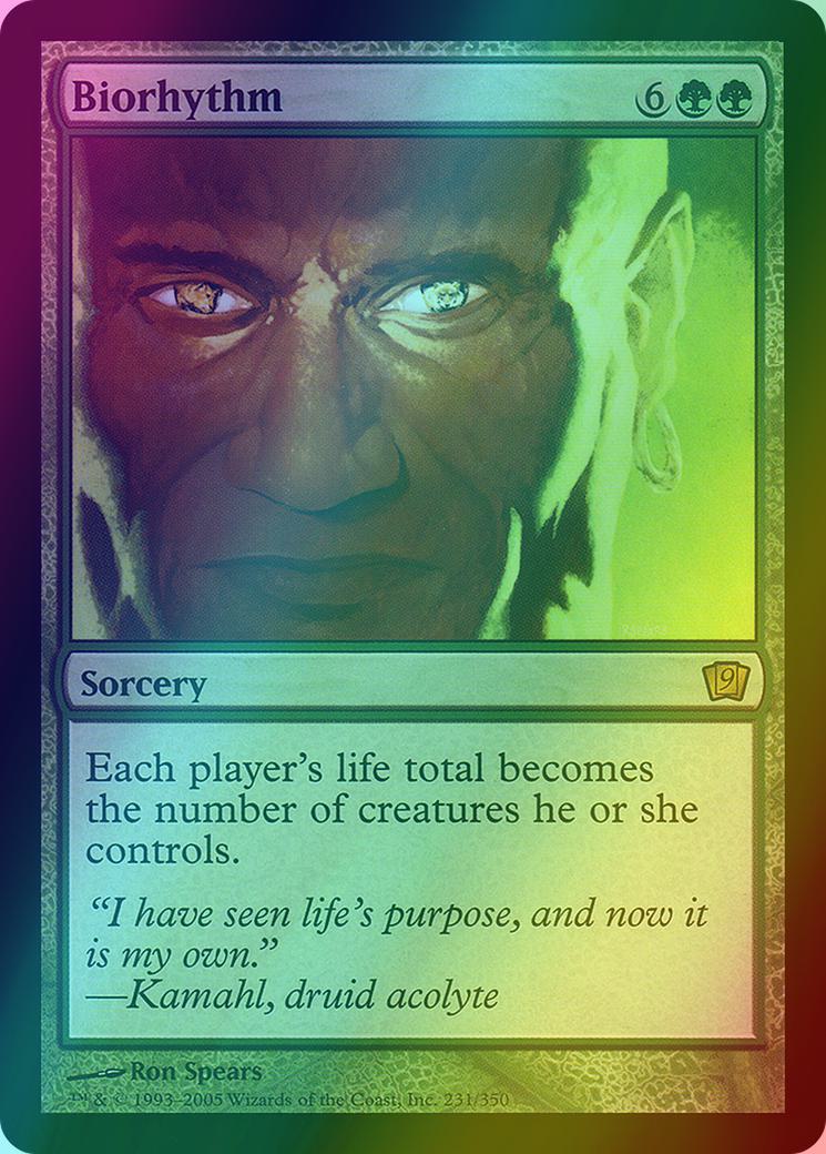 Biorhythm [231x] [Ninth Edition] [Foil]