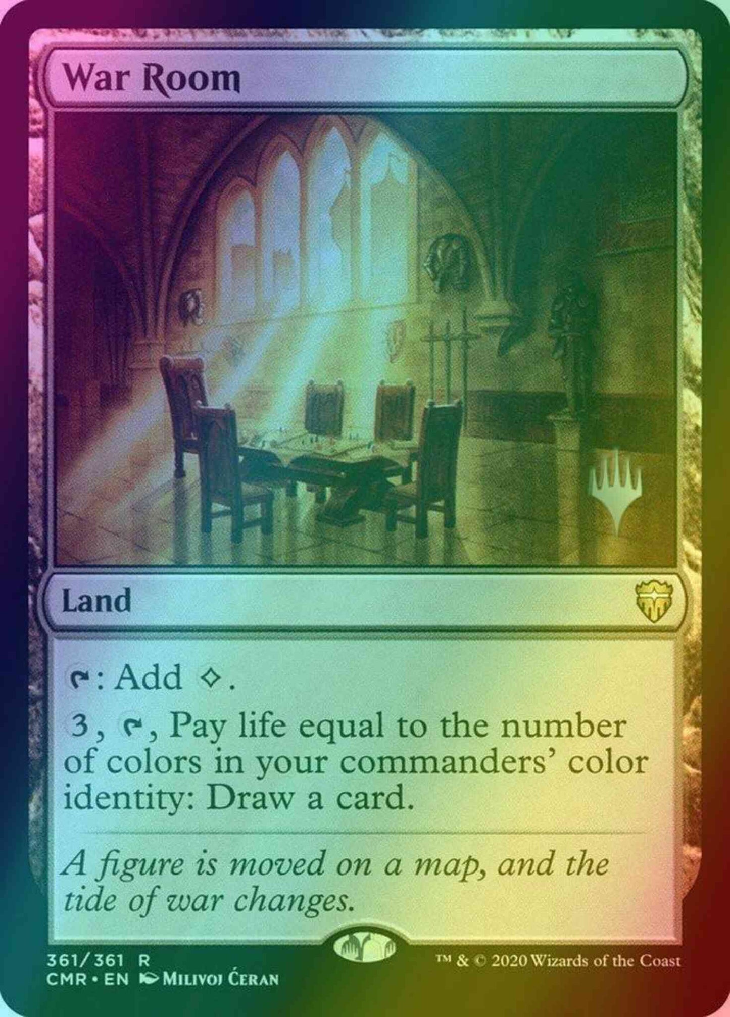 War Room [361p] [Promo Pack] [Commander Legends: Promos] [Foil]