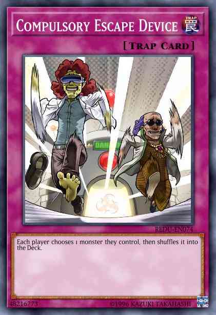 Compulsory Escape Device - REDU-EN074 - Common - 1st Edition