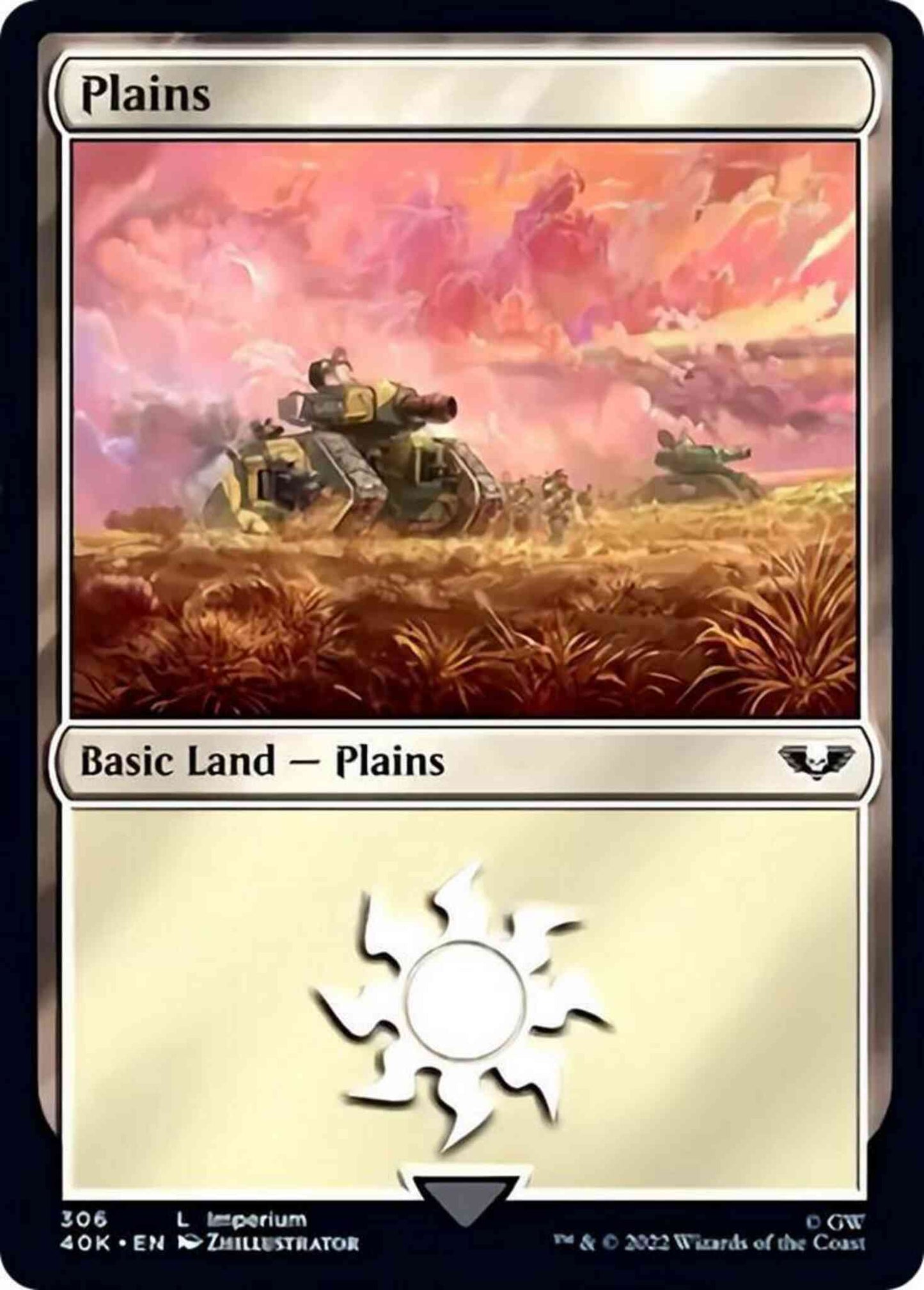 Plains [306] [Imperium] [Universes Beyond: Warhammer 40,000] [Non-Foil]