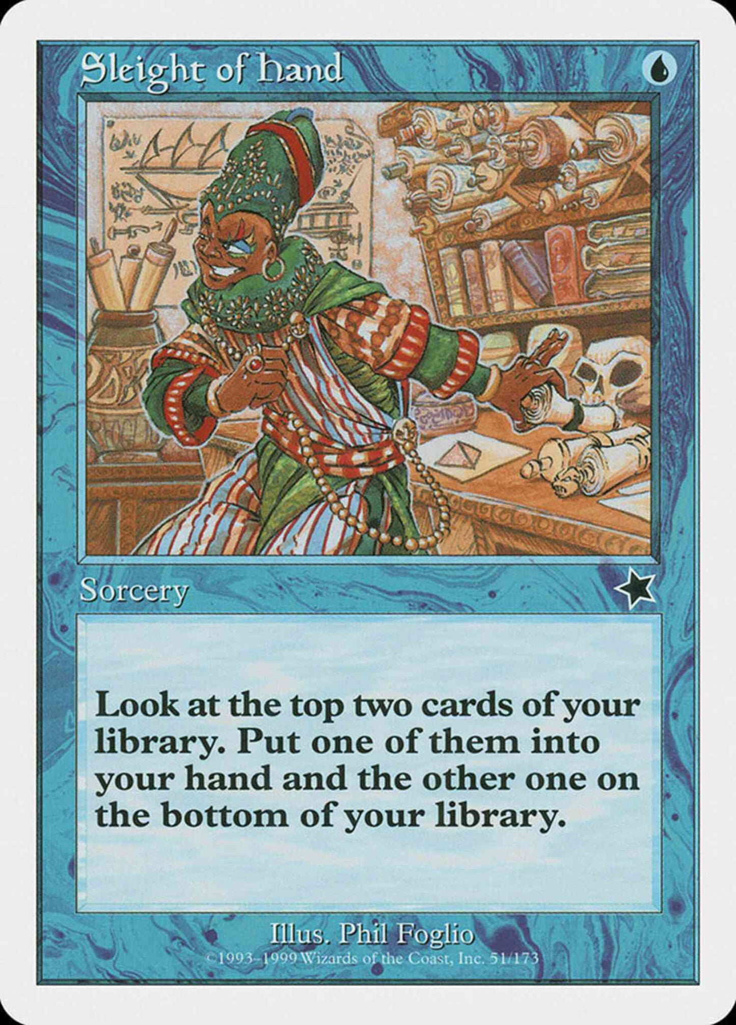 Sleight of Hand [51] [Starter 1999] [Non-Foil]