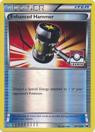 Enhanced Hammer - 94/108 - Promotional - Mirror Holo Pokemon League Xerneas Season 2014 [Reverse Holo]