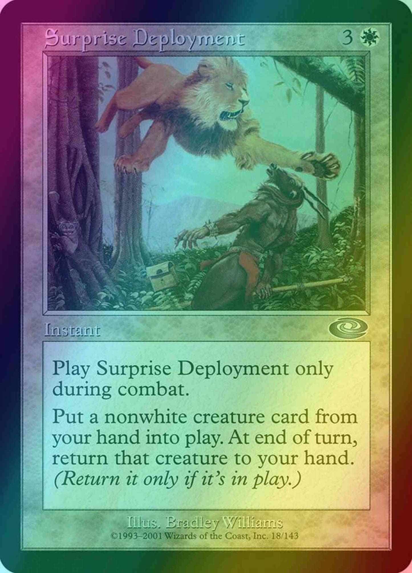 Surprise Deployment [18] [Planeshift] [Foil]