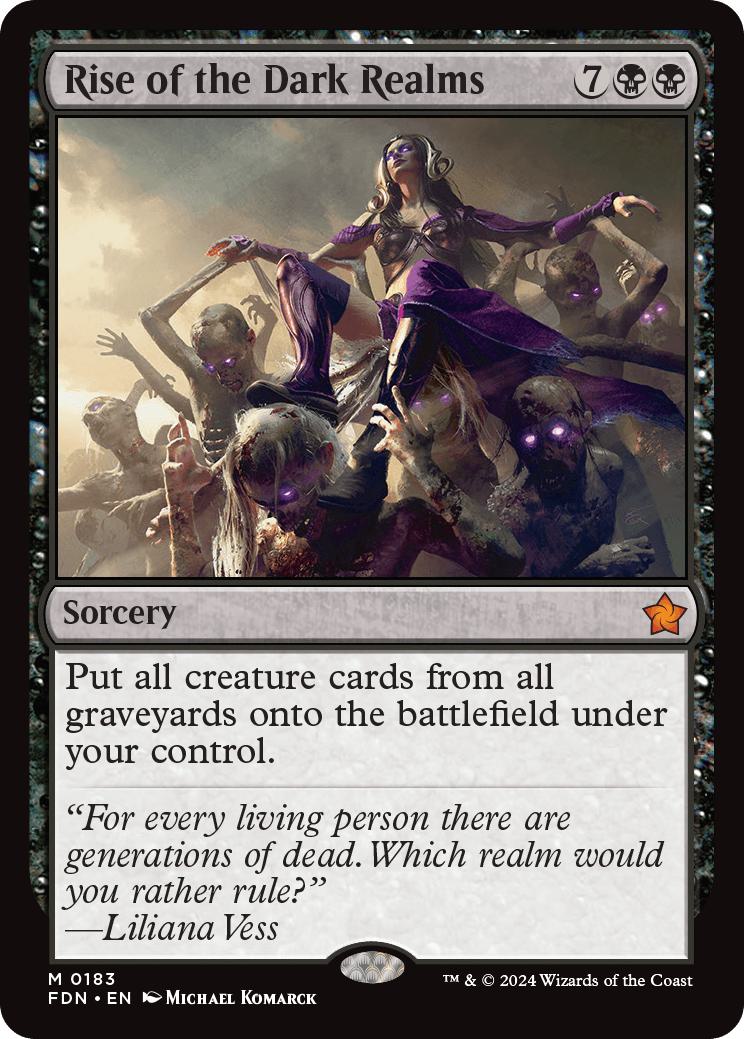 Rise of the Dark Realms [183] [Foundations] [Non-Foil]