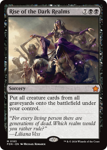 闇の領域の隆盛/Rise of the Dark Realms　マナ foil 2f42cf26b47703ad2e9500b324834a