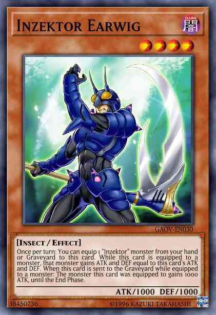 Inzektor Earwig - GAOV-EN030 - Common - 1st Edition