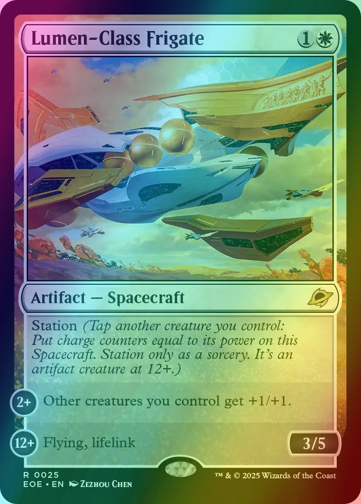 Lumen-Class Frigate [25] [Edge of Eternities] [Foil]