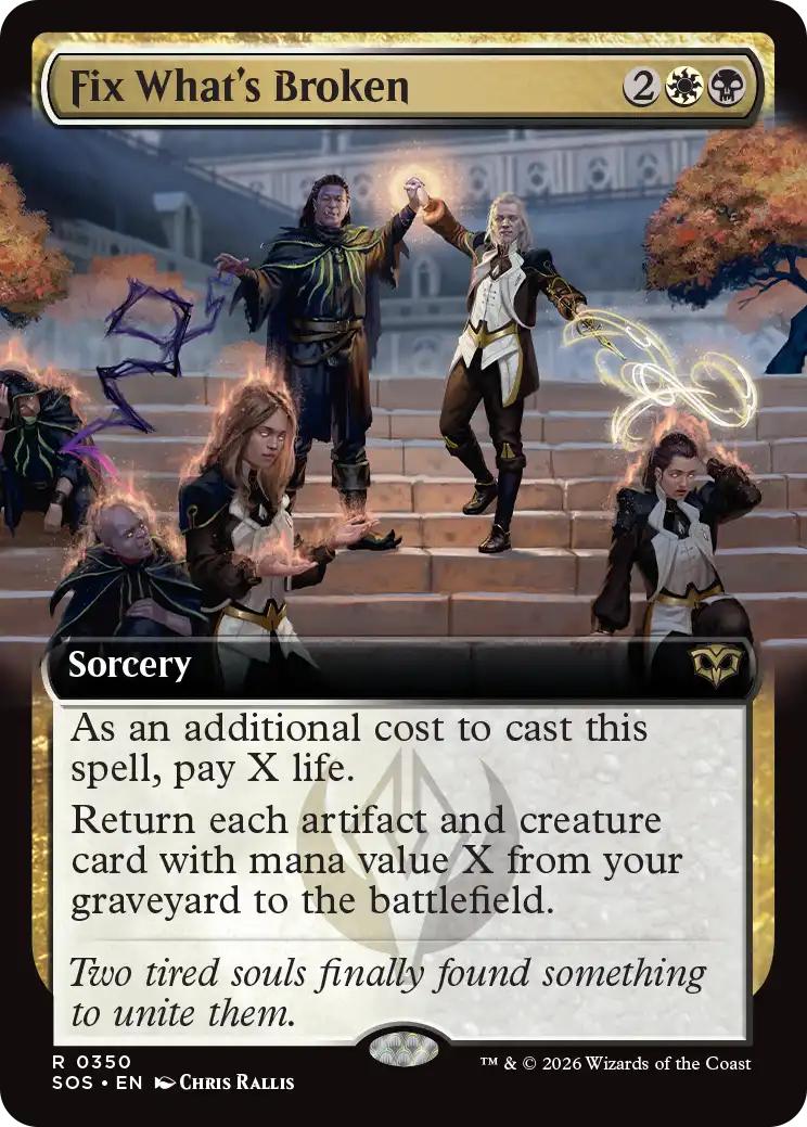Fix What's Broken [350] [Extended Art] [Secrets of Strixhaven] [Non-Foil]