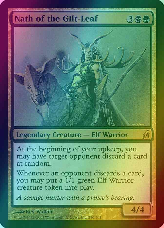 Nath of the Gilt-Leaf [250] [Lorwyn] [Foil]