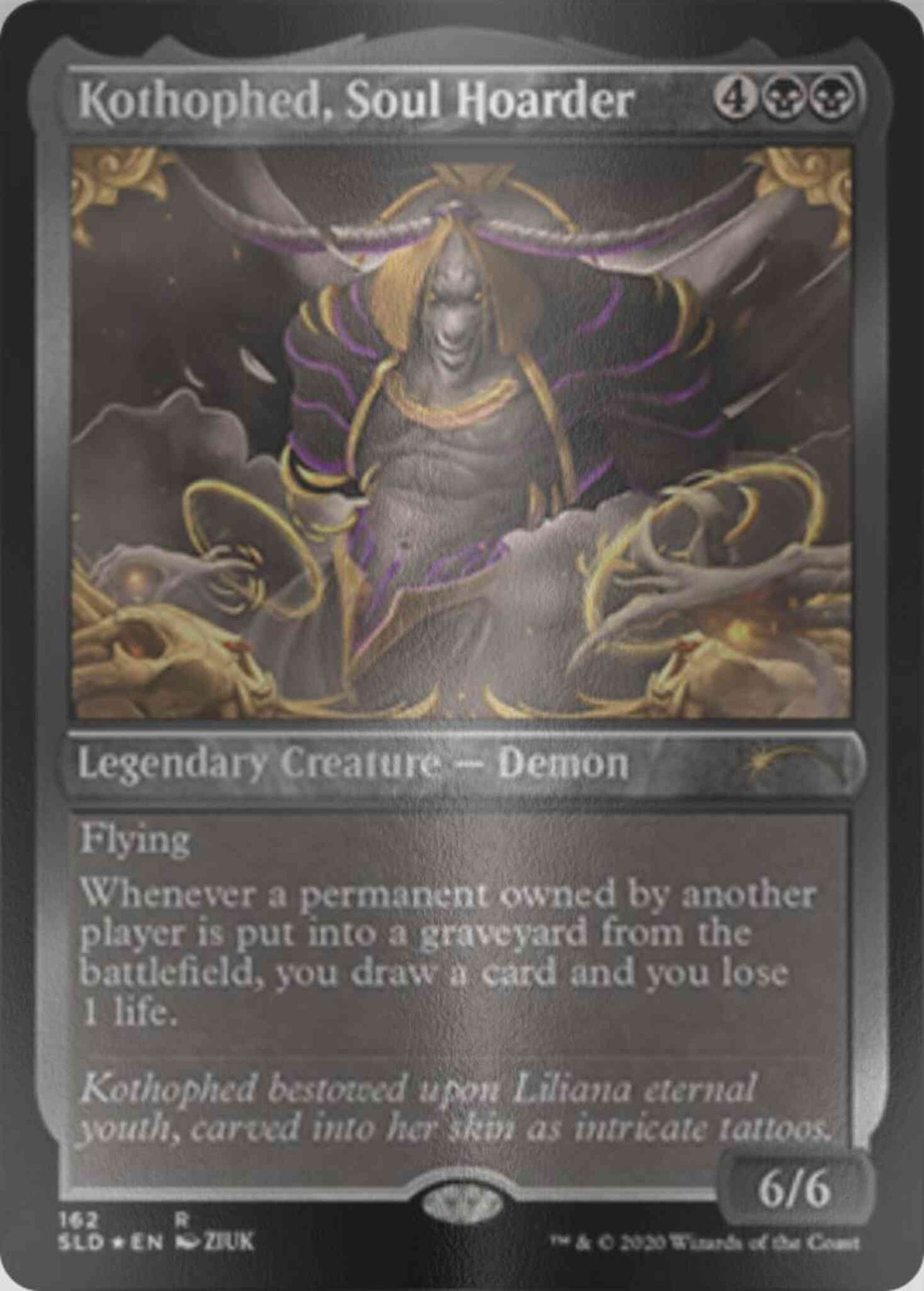 Kothophed, Soul Hoarder [0162x] [Read the Fine Print] [Secret Lair Drop] [Etched Foil]