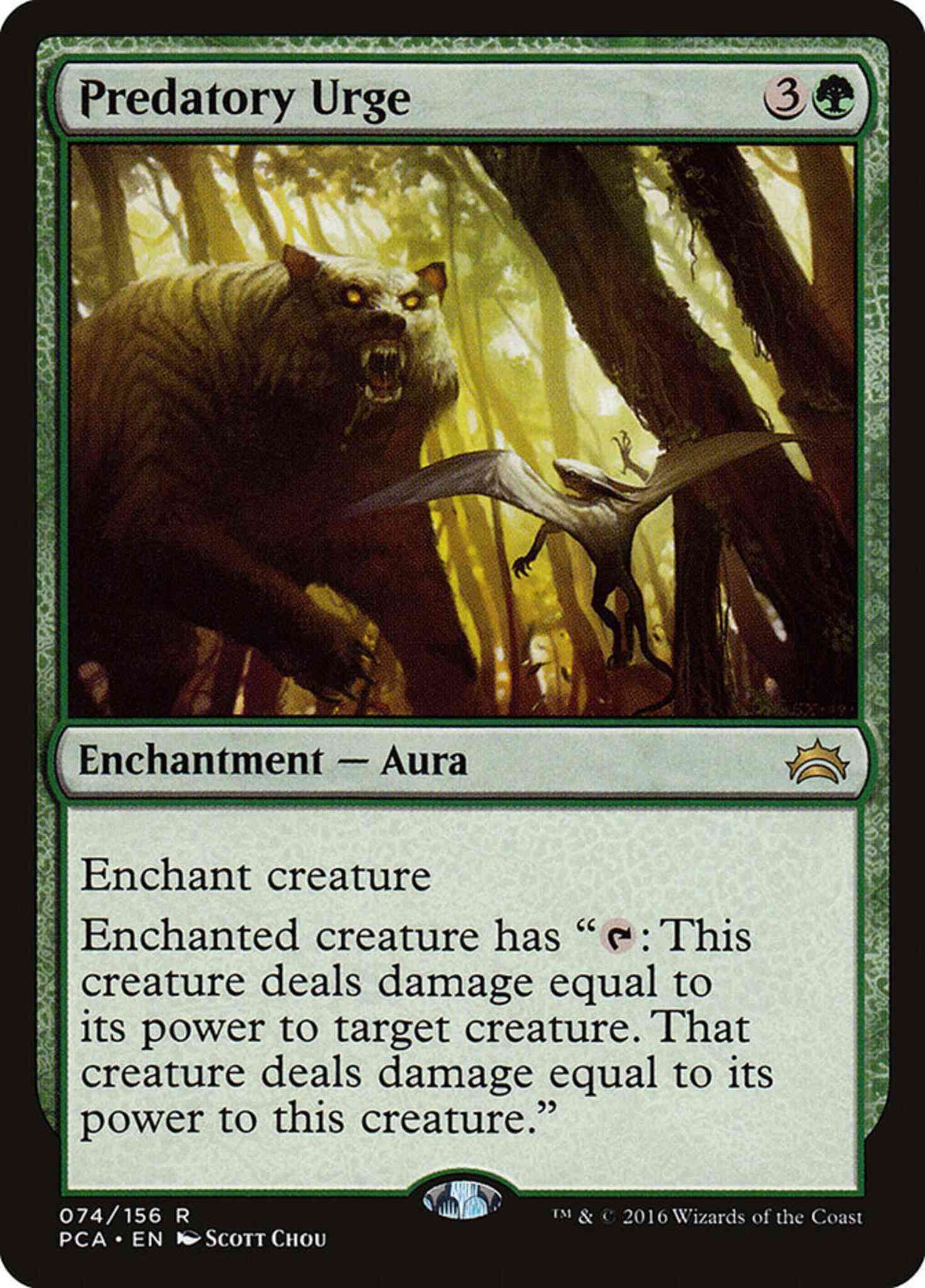 Predatory Urge [74] [Planechase Anthology] [Non-Foil]