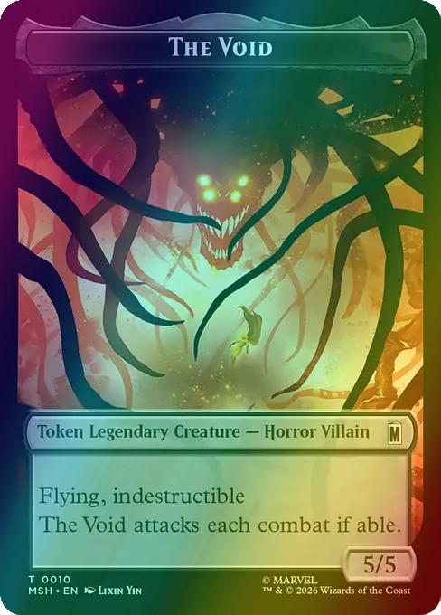 Squirrel Token (14) // The Void Token (10) [Marvel Super Heroes: Tokens] [Foil]
