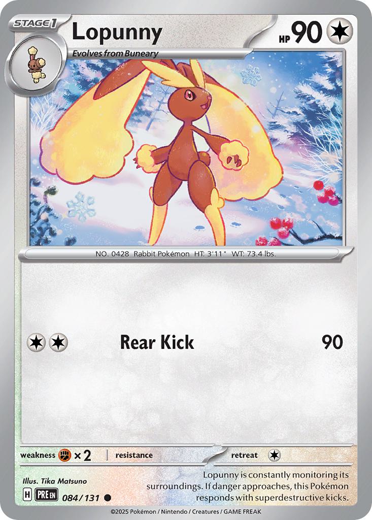 Lopunny - 084/131 - Common [sv085-084] [Non-Holo]