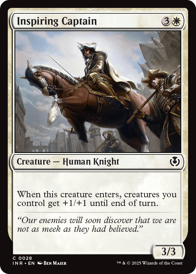Inspiring Captain [28] [Innistrad Remastered] [Non-Foil]