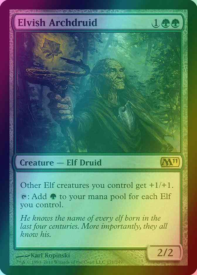 Elvish Archdruid [171] [Magic 2011] [Foil]