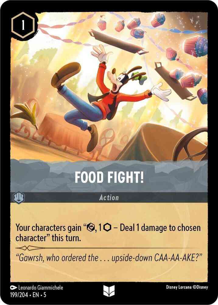 Food Fight! - 199/204 [Shimmering Skies] [Non-Foil]