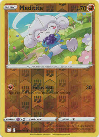 Meditite - 099/196 - Common [swsh11-099] [Reverse Holo]