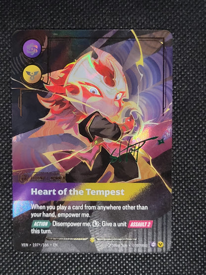 Heart of the Tempest (Kennen) — Signature|Foil — ID 19203