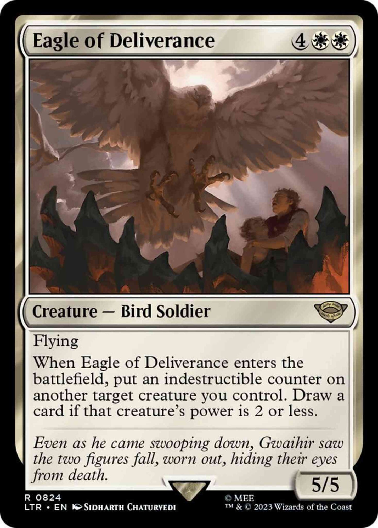 Eagle of Deliverance [824] [Jumpstart Exclusive] [The Lord of the Rings: Tales of Middle-earth] [Non-Foil]