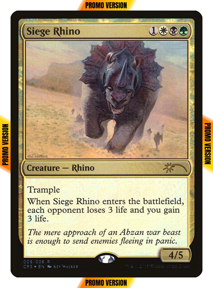 Siege Rhino [5] [Magic Origins Clash Pack] [Foil]
