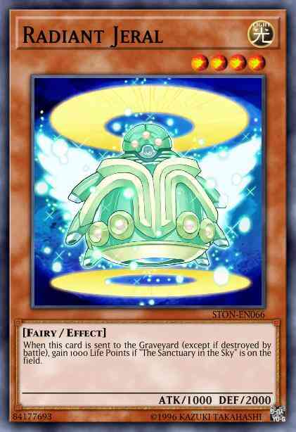 Radiant Jeral - STON-EN066 - Secret Rare - Unlimited