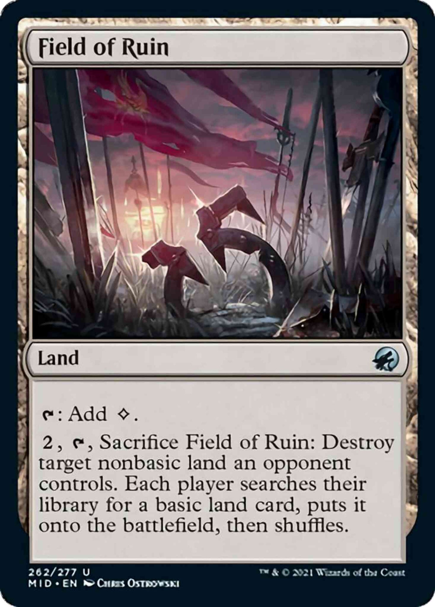 Field of Ruin [262] [Innistrad: Midnight Hunt] [Non-Foil]