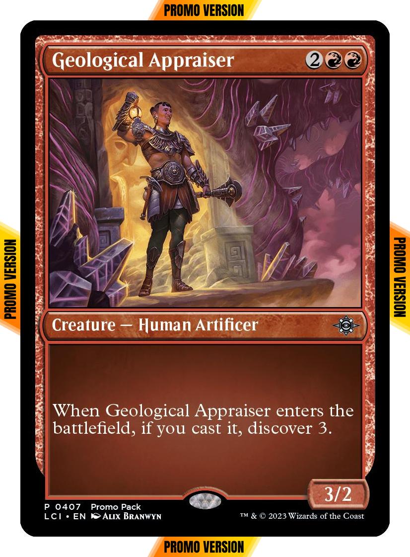 Geological Appraiser [407] [Dark Frame Promo Pack] [The Lost Caverns of Ixalan] [Non-Foil]