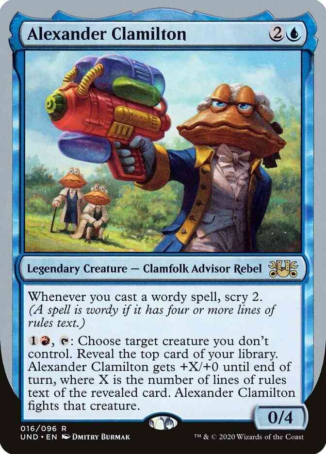 Alexander Clamilton [16] [Unsanctioned] [Non-Foil]