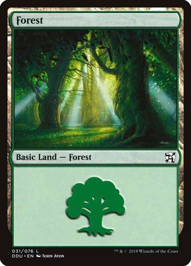 Forest [31] [Duel Decks Elves vs Inventors] [Non-Foil]