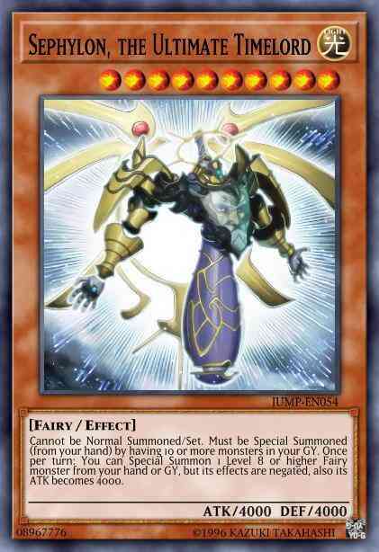 Sephylon, the Ultimate Timelord - LC5D-EN229 - Super Rare - 1st Edition