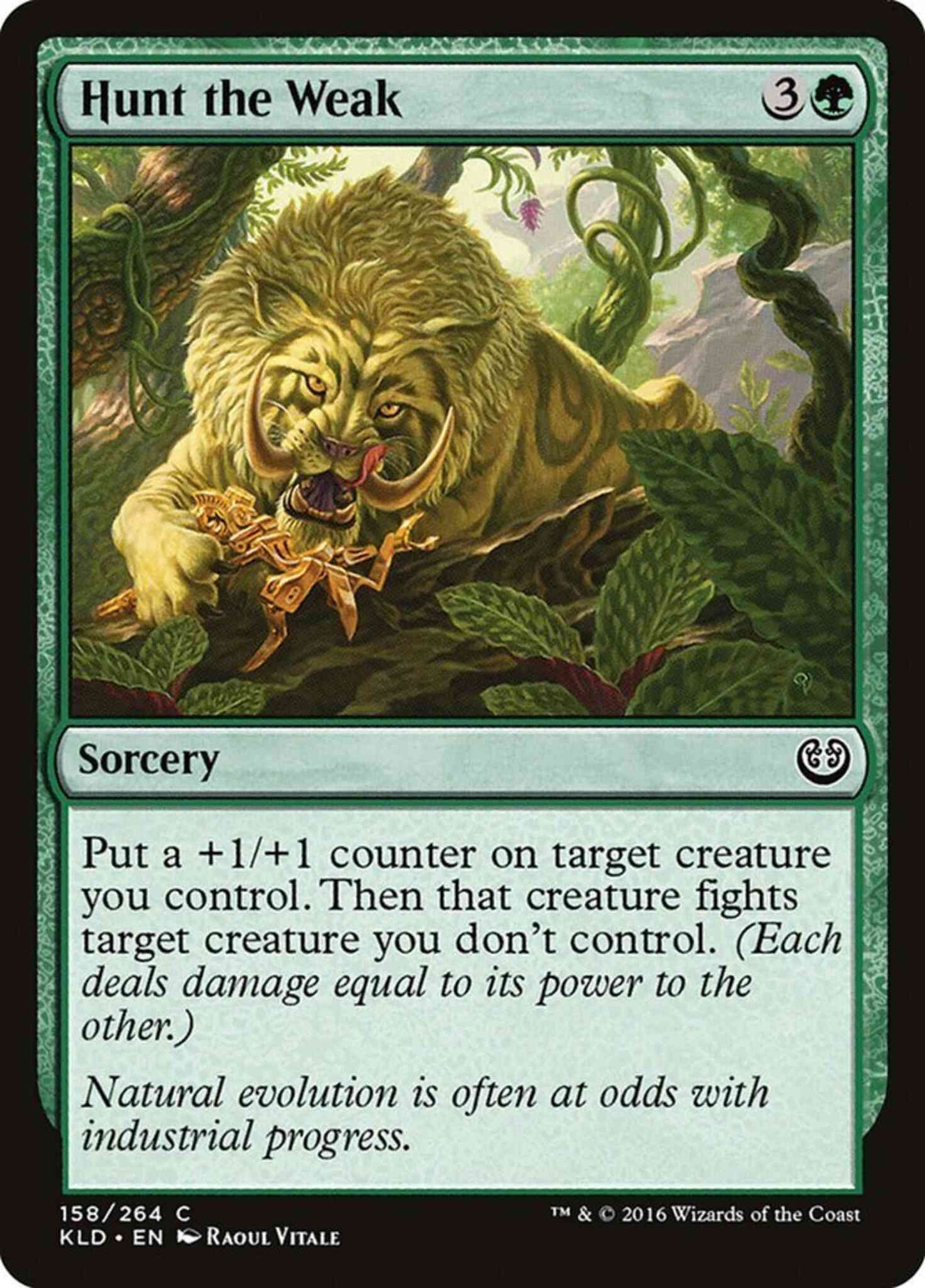 Hunt the Weak [158] [Kaladesh] [Non-Foil]
