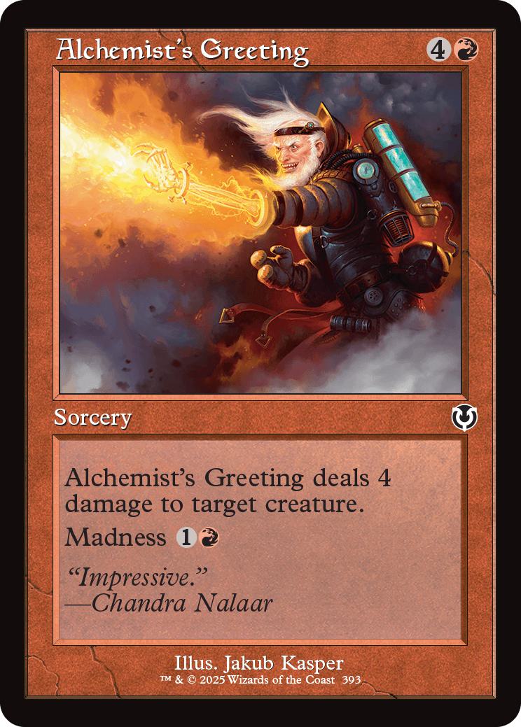 Alchemist's Greeting [393] [Retro Frame] [Innistrad Remastered] [Non-Foil]