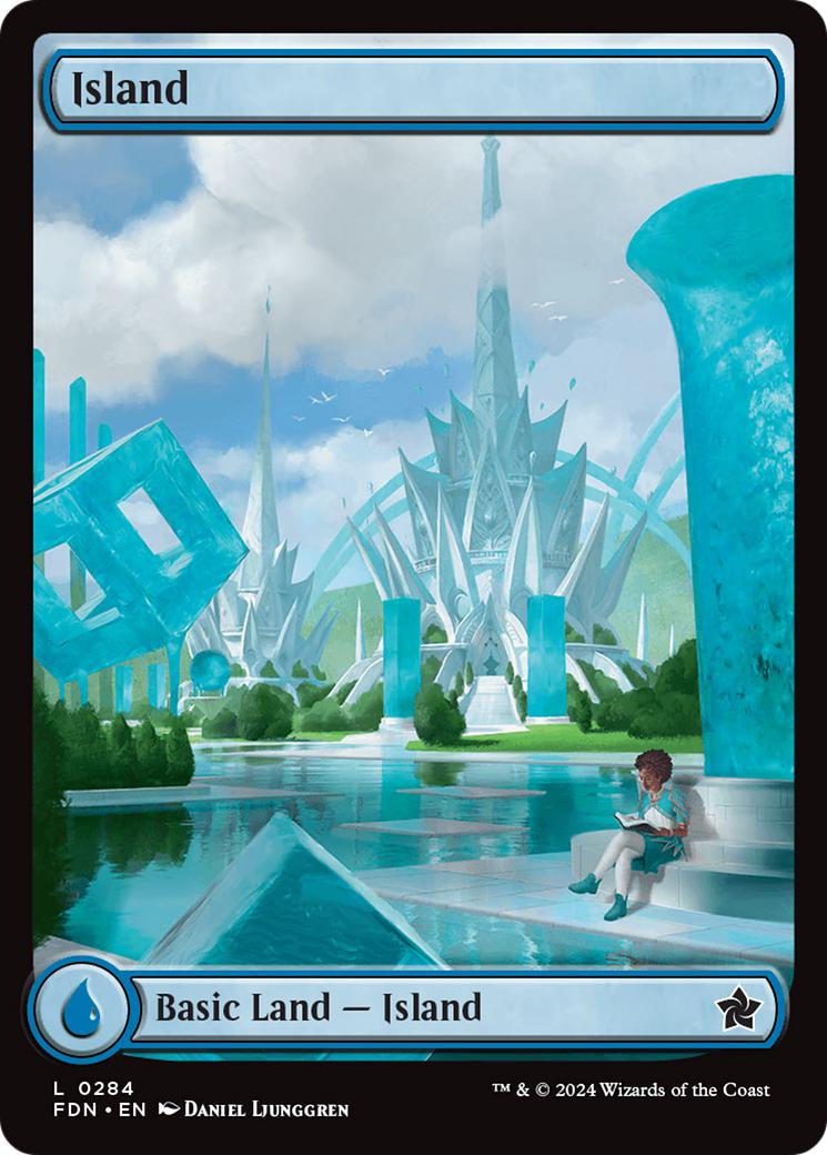 Island [284] [Full Art] [Foundations] [Non-Foil]