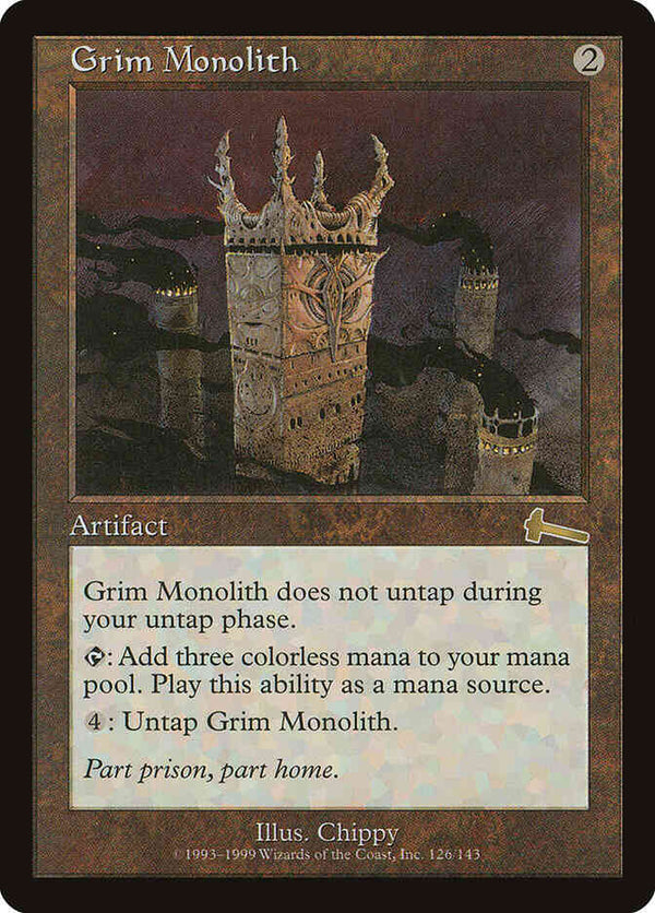 Grim Monolith [126] [Urza's Legacy] [Non-Foil]
