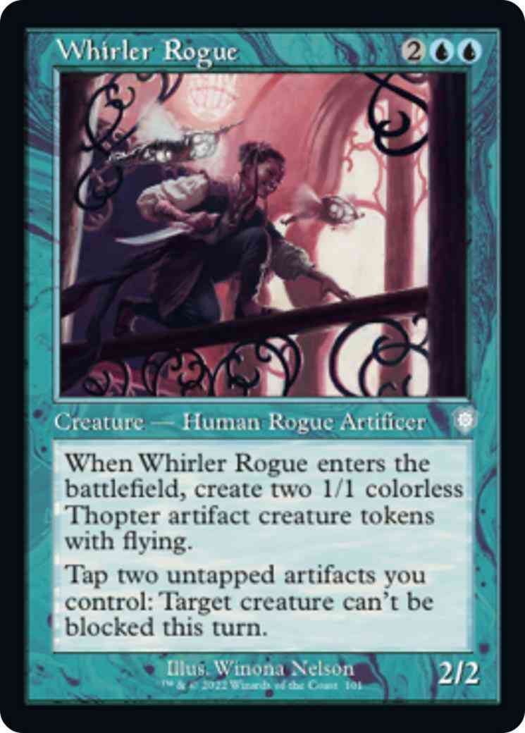Whirler Rogue [101] [Retro Frame] [The Brothers' War: Commander] [Non-Foil]