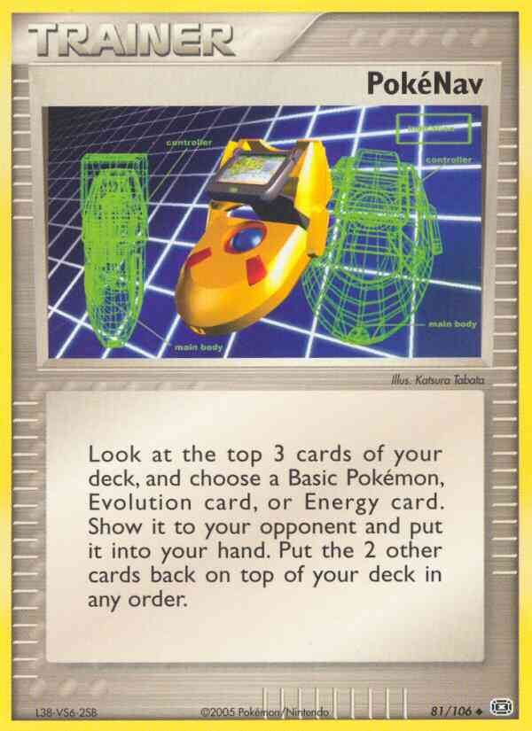 PokéNav - 81/106 - Uncommon [ex9-81] [Reverse Holo]