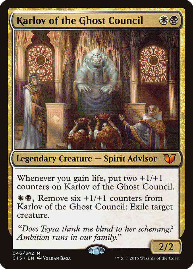 Karlov of the Ghost Council [46] [Commander 2015] [Non-Foil]