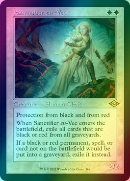 Sanctifier en-Vec [386] [Retro Frame] [Modern Horizons 2] [Etched Foil]