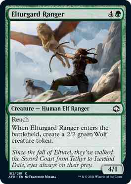 Elturgard Ranger [182] [Adventures in the Forgotten Realms] [Non-Foil]