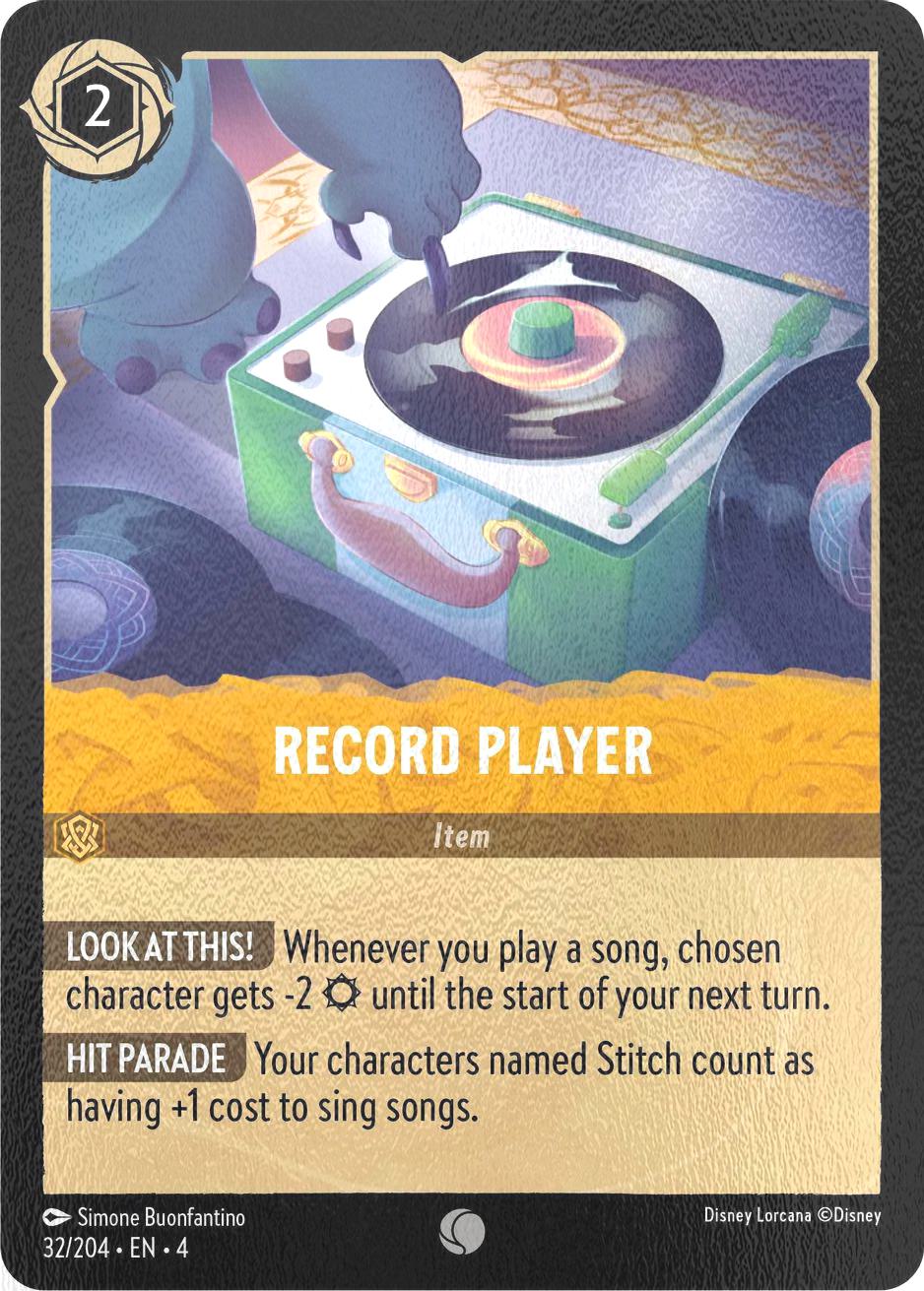 Record Player - 32/204 [Ursula's Return] [Cold Foil]